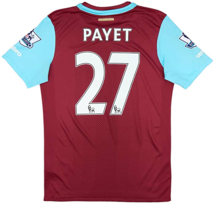 2015-16 West Ham 'Boleyn' Home Shirt Payet #27 - 7/10 - (S)