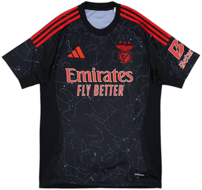 2024-25 Benfica Away Shirt - 8/10 - (M)