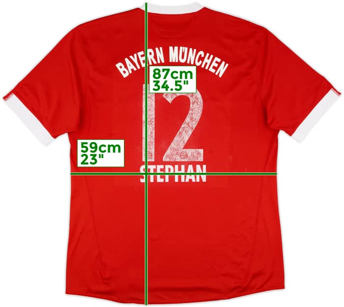 2009-10 Bayern Munich Home Shirt Stephan #12 - 4/10 - (XXL)