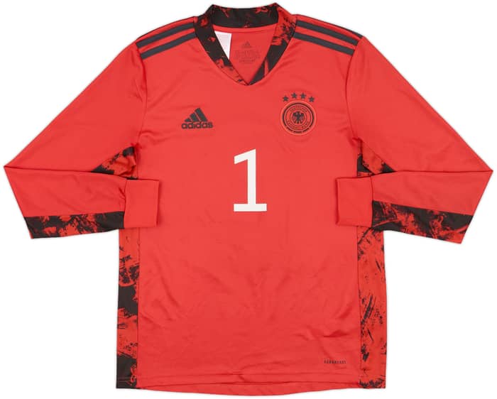 2020-21 Germany GK Shirt Neuer #1 - 8/10 - (L.Boys)