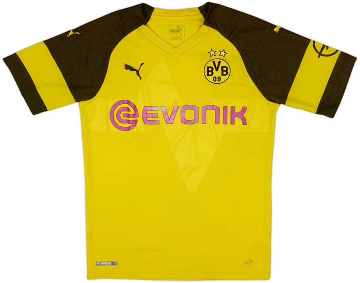 2018-19 Borussia Dortmund Home Shirt - 4/10 - (M)