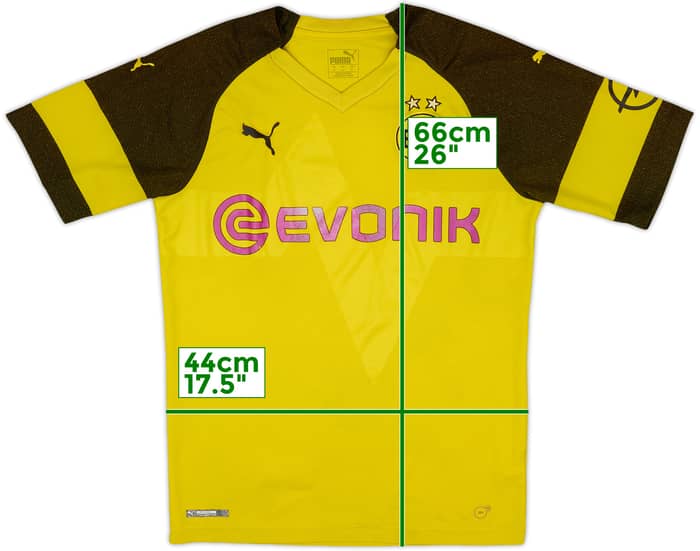 2018-19 Borussia Dortmund Home Shirt - 4/10 - (M)
