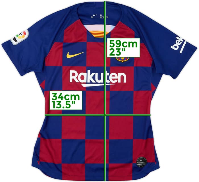 2019-20 Barcelona Home Shirt - 10/10 - (Women's M)
