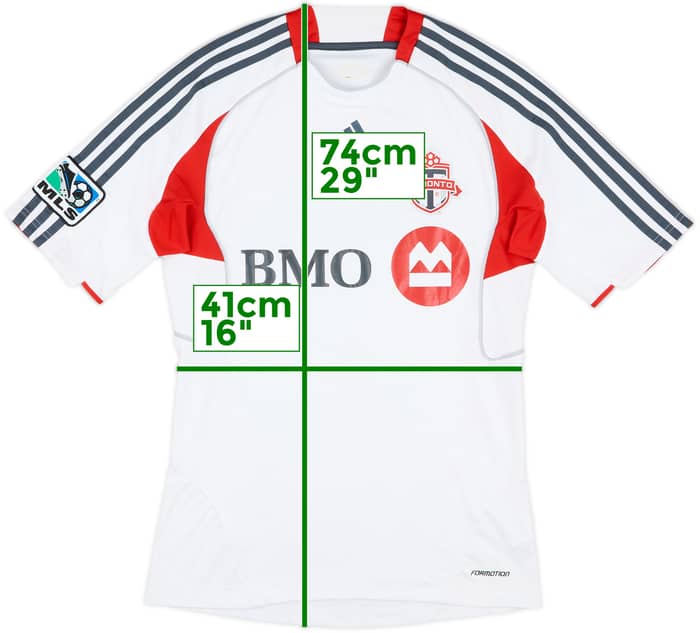 2010 Toronto FC adidas Formotion Training Shirt - 7/10 - (S)