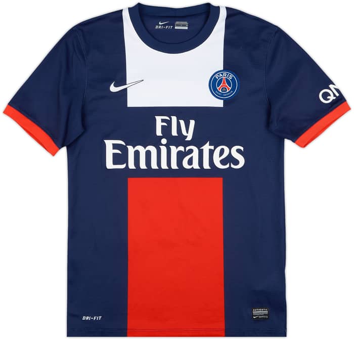 2013-14 Paris Saint-Germain Home Shirt Beckham #32 - 10/10 - (S)