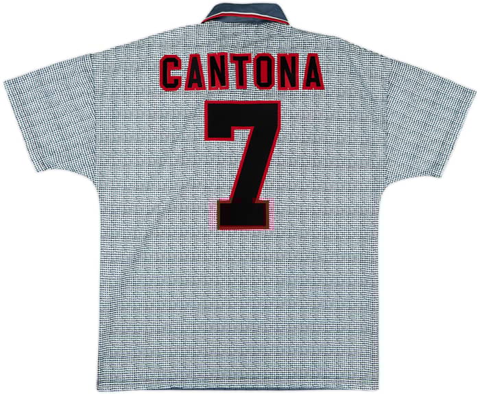 1995-96 Manchester United Away Shirt Cantona #7 - 10/10 - (L)