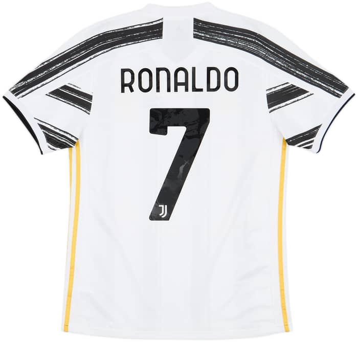 2020-21 Juventus Home Shirt Ronaldo #7 - 9/10 - (M)