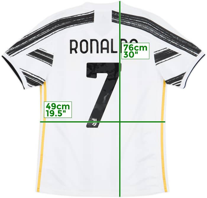 2020-21 Juventus Home Shirt Ronaldo #7 - 9/10 - (M)