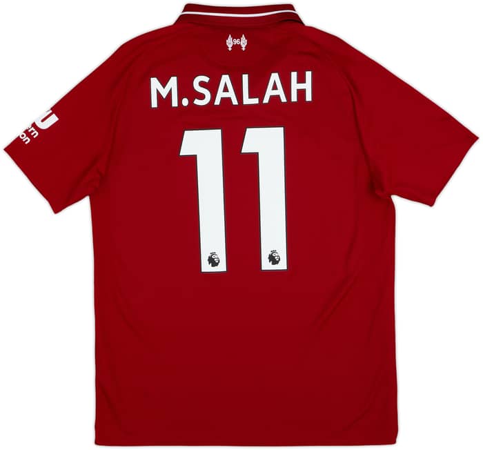 2018-19 Liverpool Home Shirt M.Salah #11 - 10/10 - (S)