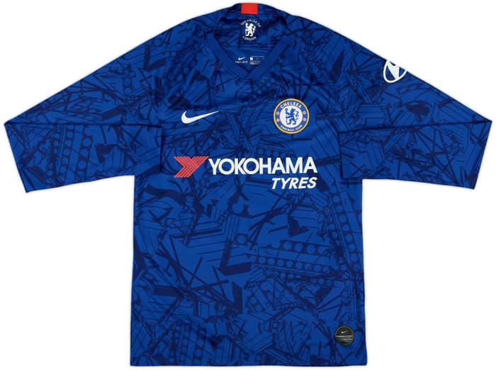 2019-20 Chelsea Home L/S Shirt Pulisic #22 - 9/10 - (S)