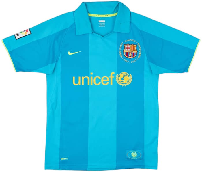 2007-09 Barcelona Away Shirt Ronaldinho #10 - 6/10 - (S)