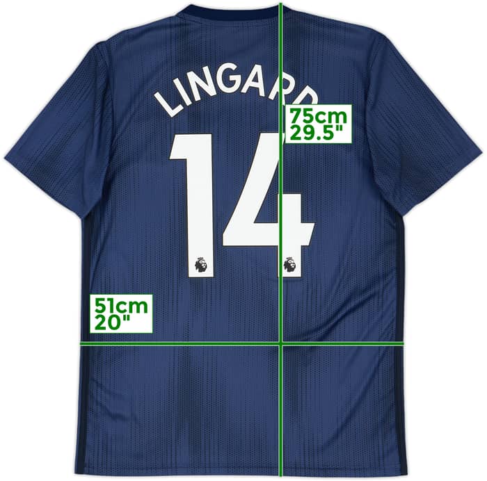 2018-19 Manchester United Third Shirt Lingard #14 - 10/10 - (M)