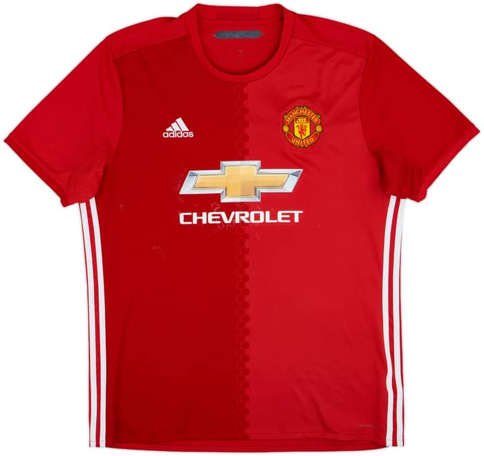 2016-17 Manchester United Home Shirt Bailly #3 - 5/10 - (XL)
