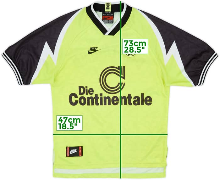 1995-96 Borussia Dortmund Home Shirt - 5/10 - (S)