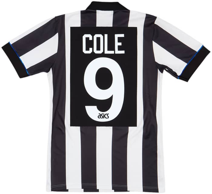 1993-95 Newcastle Home Shirt Cole #9 - 6/10 - (S)