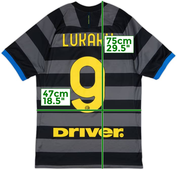 2020-21 Inter Milan Third Shirt Lukaku #9 - 8/10 - (S)