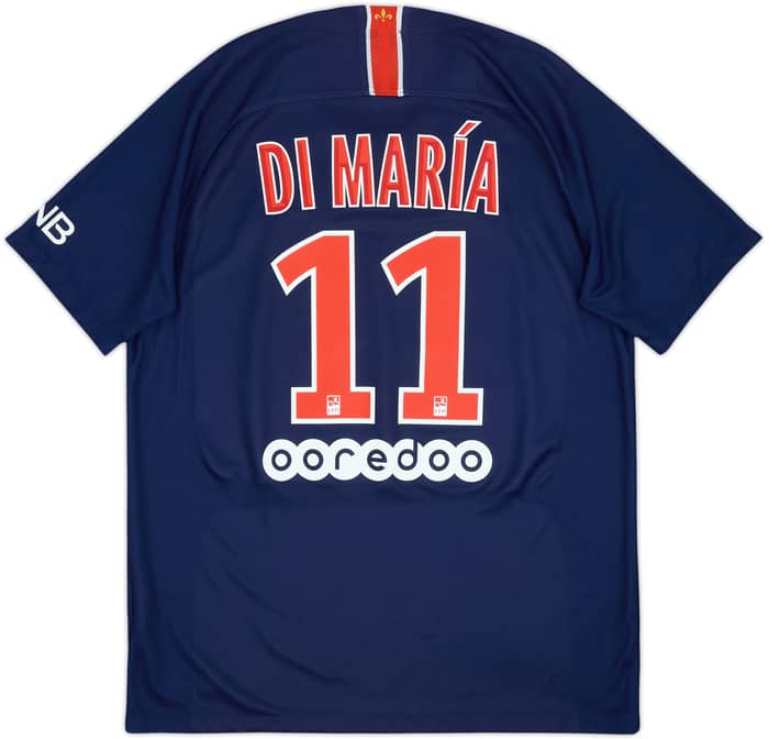 2018-19 Paris Saint-Germain Home Shirt DiMaria #11 - 9/10 - (L)
