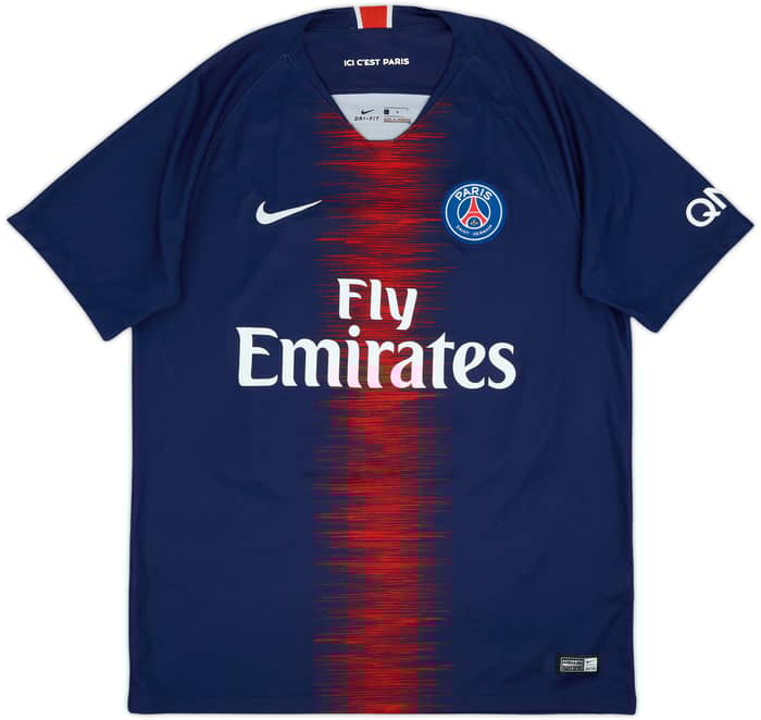 2018-19 Paris Saint-Germain Home Shirt DiMaria #11 - 9/10 - (L)