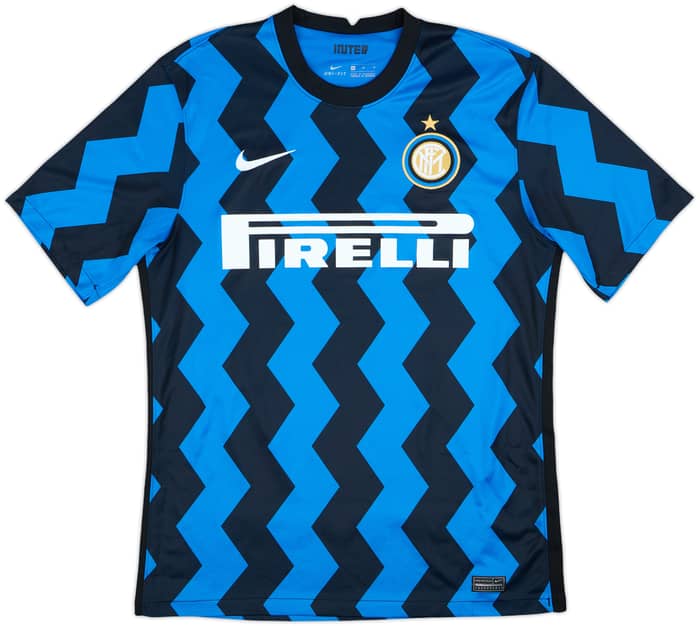 2020-21 Inter Milan Home Shirt Lautaro #10 - 9/10 - (M)