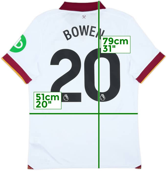 2024-25 West Ham United Third Shirt Bowen #20 - 10/10 - (L)