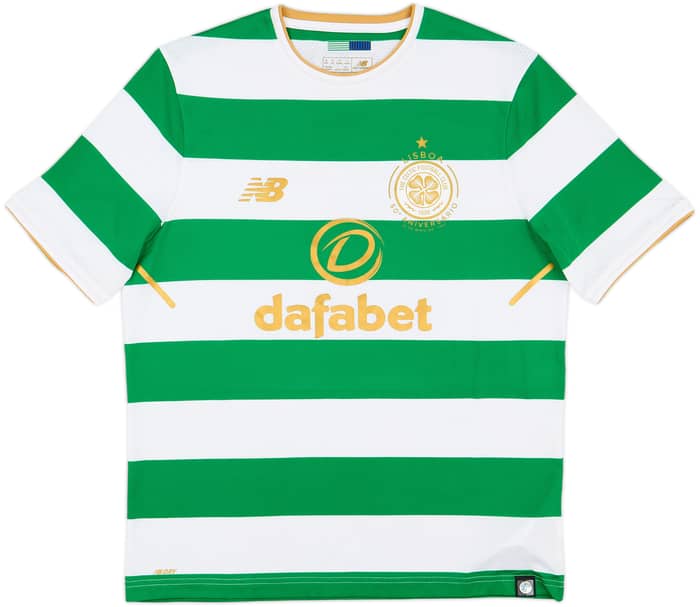 2017-18 Celtic 'Lisbon Lions 50th Anniversary' Home Shirt - 8/10 - (M)