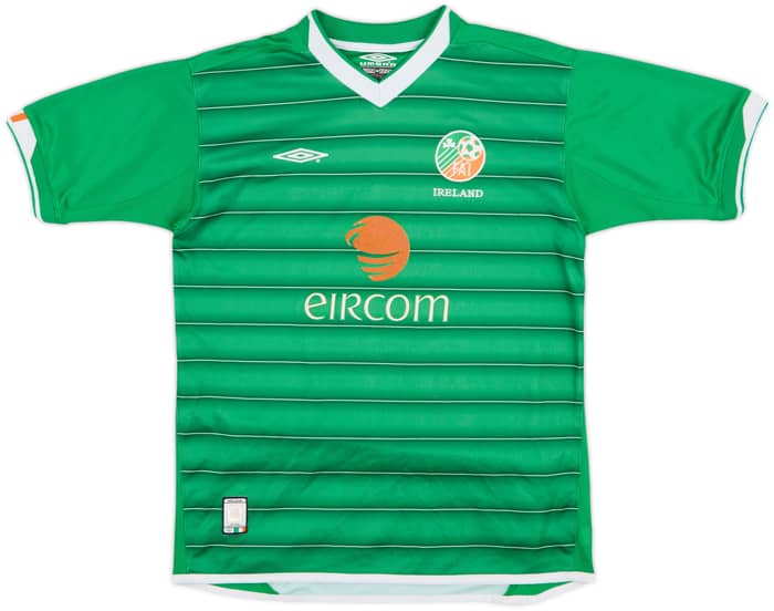 2003-04 Ireland Home Shirt Duff #9 - 8/10 - (XL.Boys)