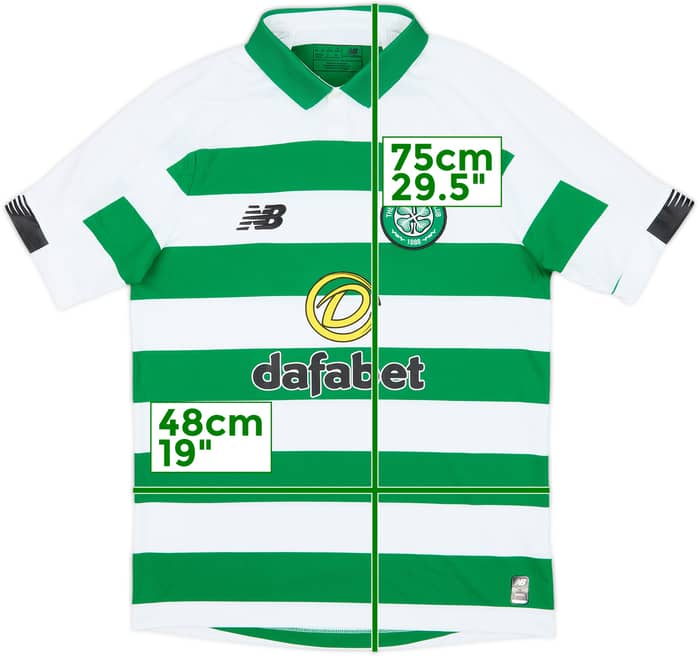2019-20 Celtic Home Shirt - 8/10 - (S)