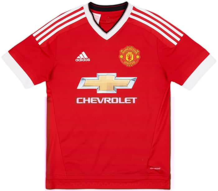 2015-16 Manchester United Home Shirt Rooney #10 - 7/10 - (XL.Boys)