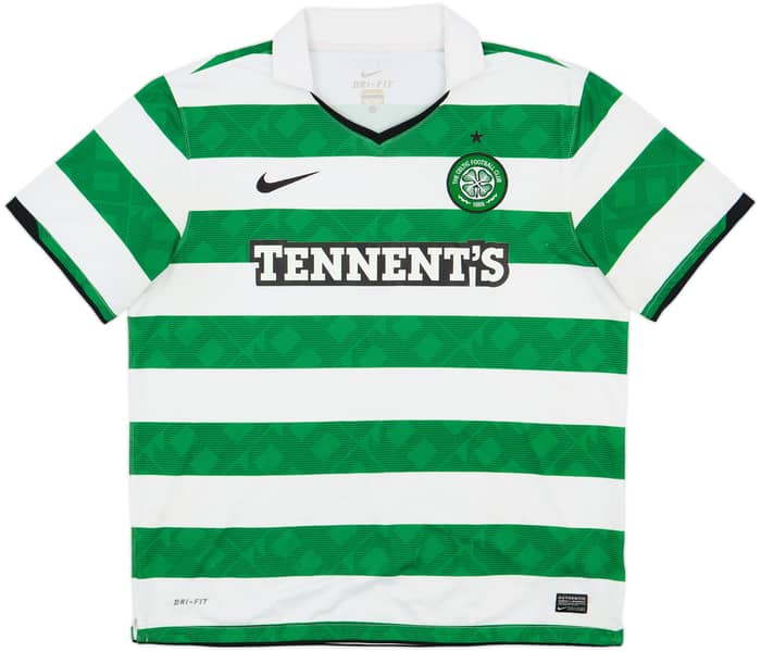 2010-12 Celtic Home Shirt - 6/10 - (XL)