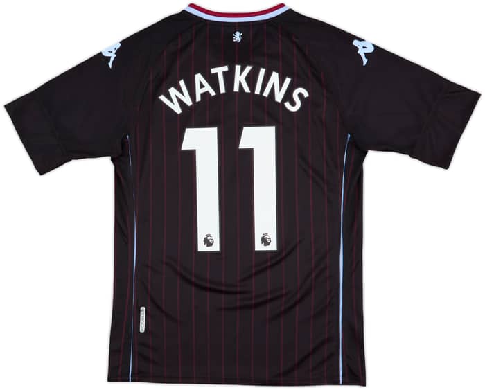 2020-21 Aston Villa Away Shirt Watkins #11 - 9/10 - (S)
