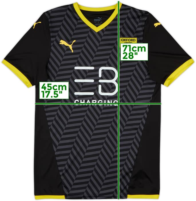 2021-22 Oxford United Away Shirt - 10/10 - (S)