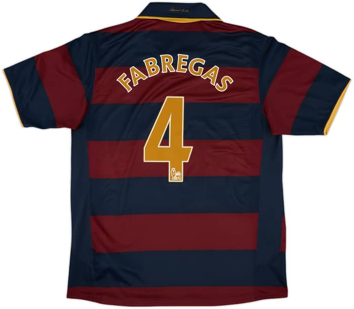 2007-08 Arsenal Third Shirt Fabregas #4 - 8/10 - (L)