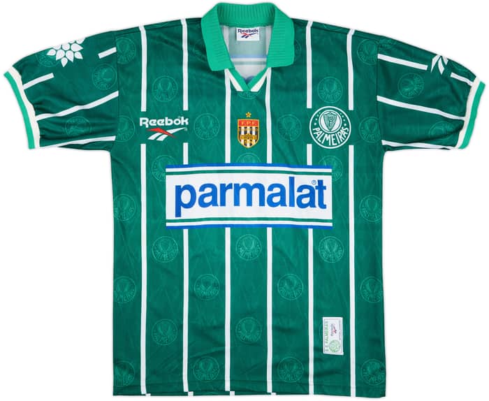 1996 Palmeiras 'Campeonato Paulista' Home Shirt #10 - 9/10 - (M)