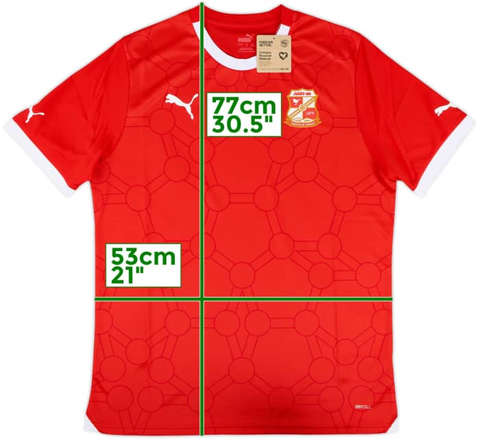 2023-24 Swindon Town Home Shirt (L)