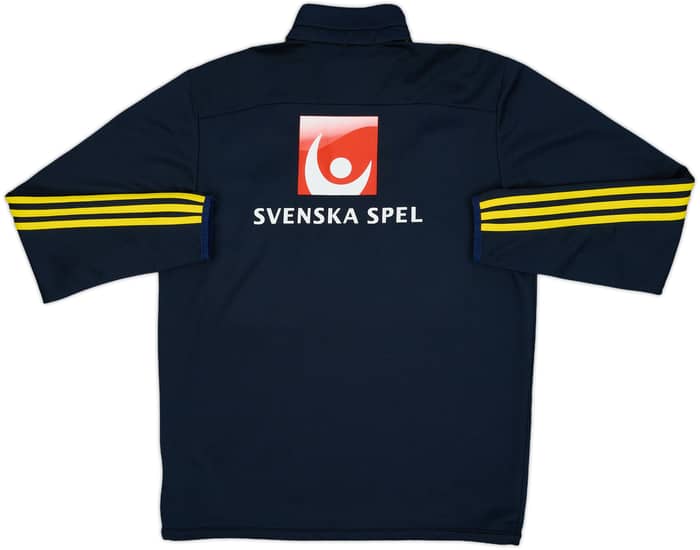 2013-14 Sweden adidas 1/4 Zip Training Top - 8/10 - (M/L)
