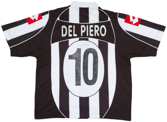 2002-03 Juventus Home Shirt Del Piero #10 - 7/10 - (XL)