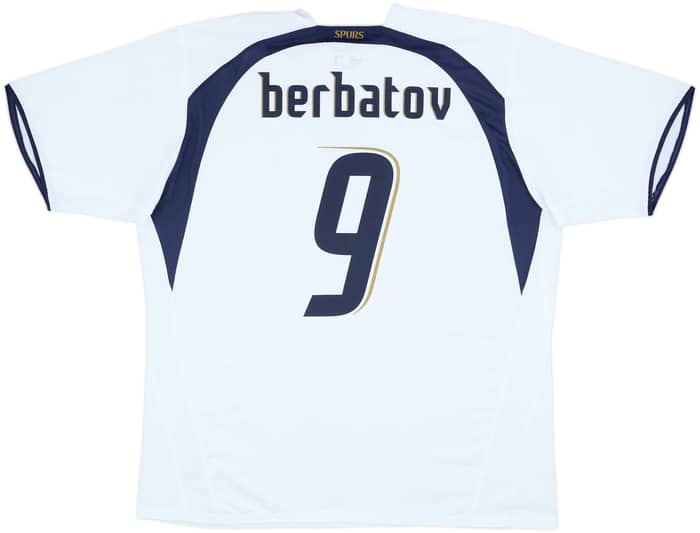 2006-07 Tottenham Home Shirt Berbatov #9 (XXL)