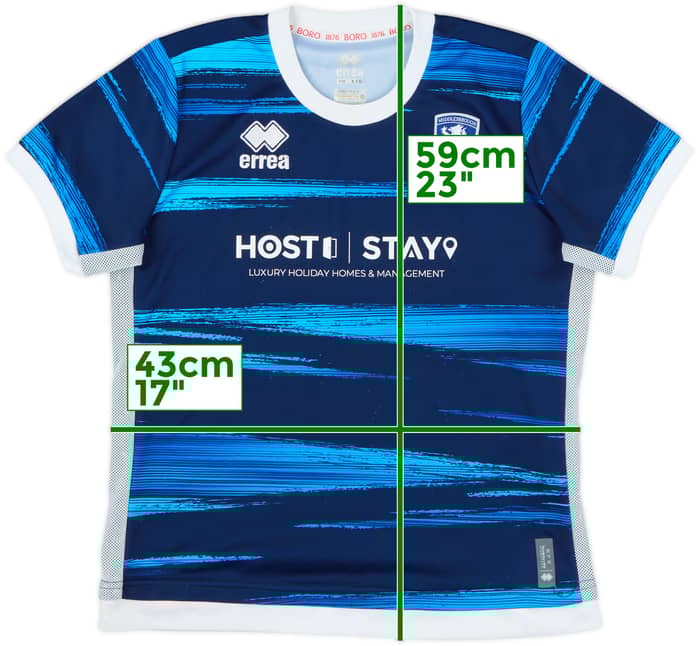 2022-23 Middlesbrough Away Shirt - 8/10 - (L.Boys)