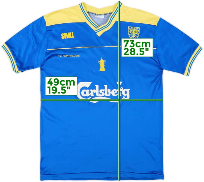 1988-89 Wimbledon 'FA Cup Final' Home Shirt - 9/10 - (M)