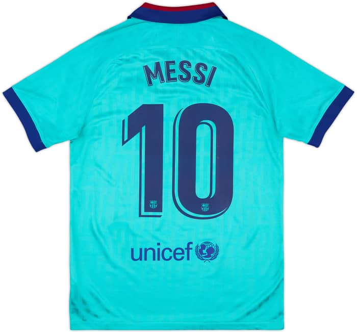2019-20 Barcelona Third CL Shirt Messi #10 - 10/10 - (M)