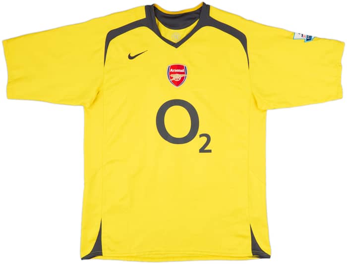 2005-06 Arsenal Away Shirt Henry #14 - 9/10 - (L)