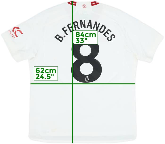 2023-24 Manchester United Third Shirt B.Fernandes #8 (XL)
