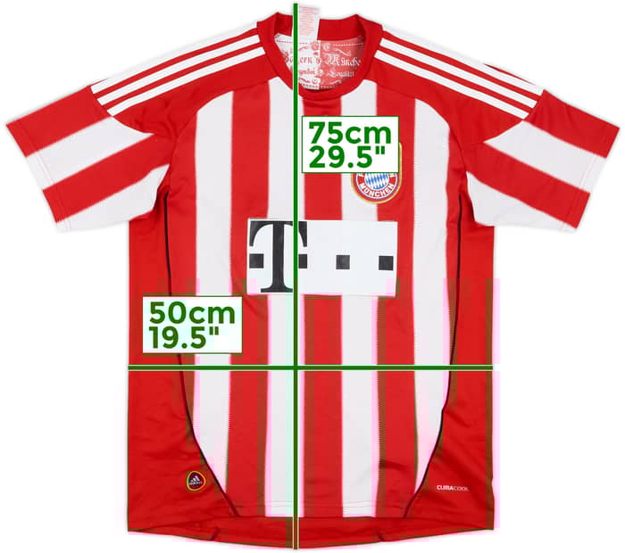 2010-11 Bayern Munich Home Shirt - 5/10 - (XL.Boys)