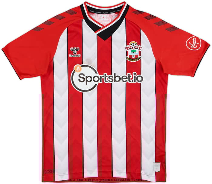 2021-22 Southampton Home Shirt Ward-Prowse #8 - 4/10 - (M)