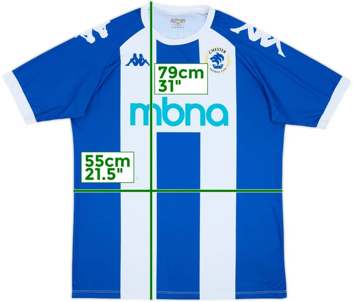 2020-21 Chester City Home Shirt - 6/10 - (XXL)