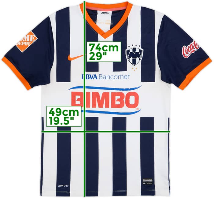 2013-14 Monterrey Home Shirt - 7/10 - (S)