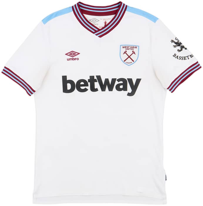 2019-20 West Ham Away Shirt Noble #16 - 5/10 - (M)