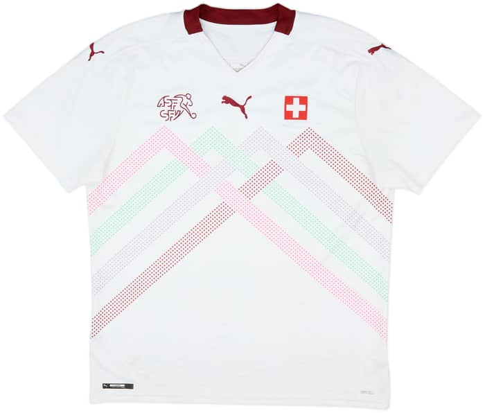 2020-21 Switzerland Away Shirt - 5/10 - (XL)