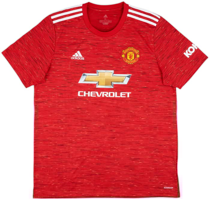 2020-21 Manchester United Home Shirt Cavani #7 - 10/10 - (XL)