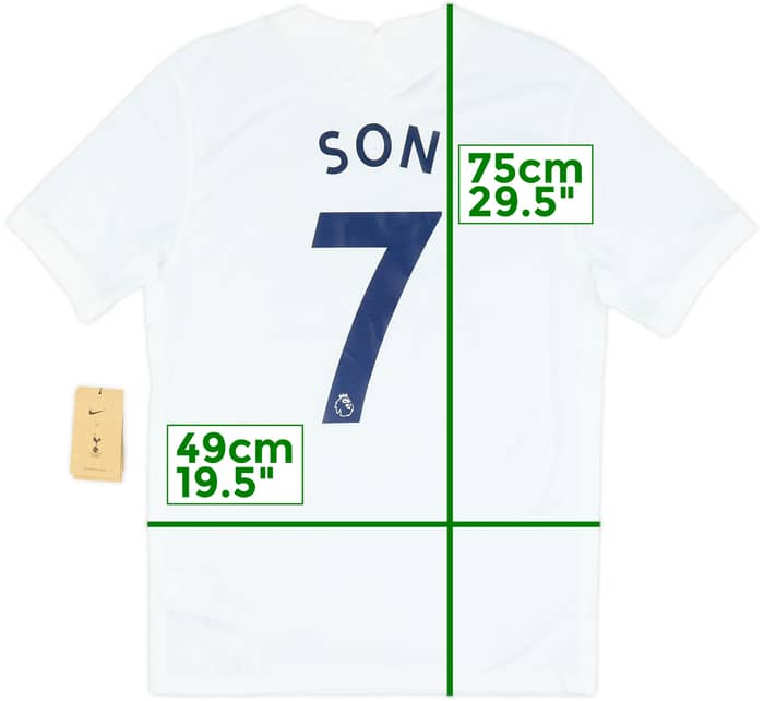 2021-22 Tottenham Home Shirt Son #7 (M)